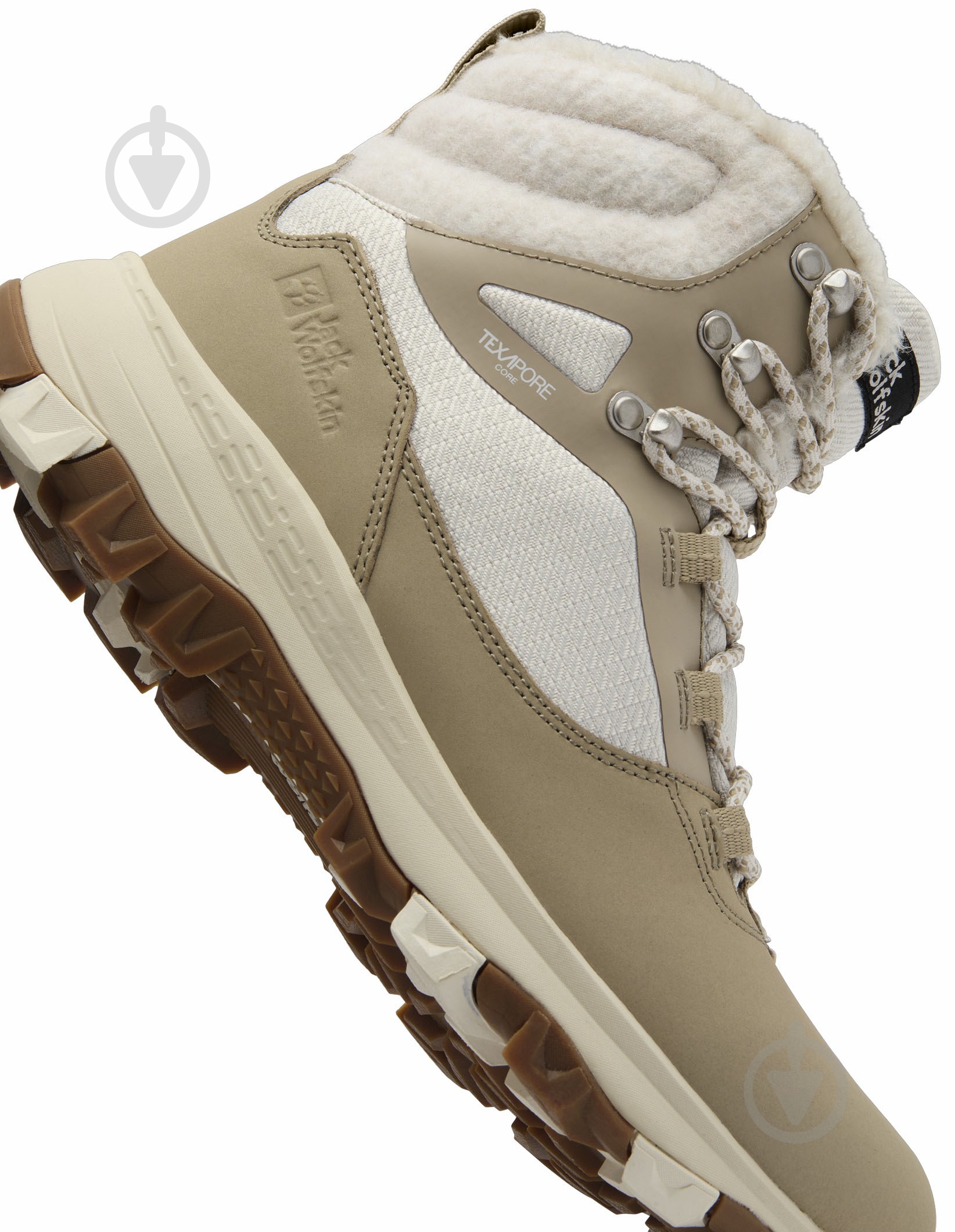 Ботинки Jack Wolfskin EVERQUEST TEXAPORE HIGH W 4053591_A0030 р.37 бежевый - фото 5