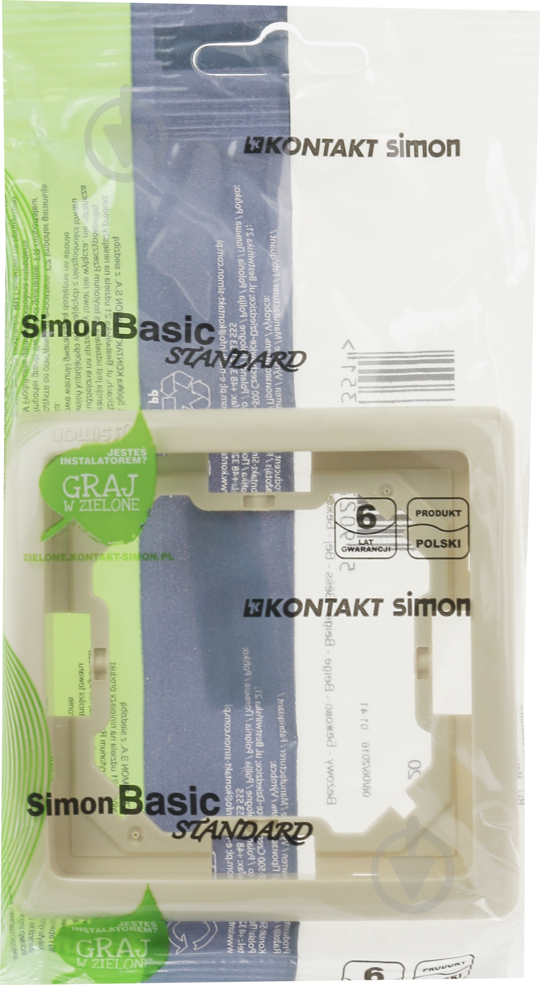 Рамка Simon Basic универсальная кремовый BMR1/12 - фото 3