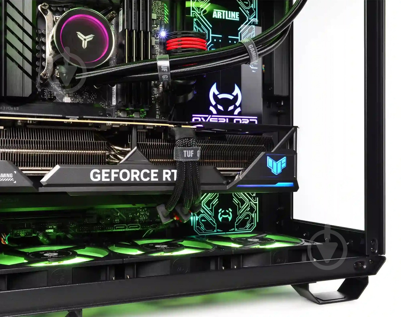 Компьютер Artline Overlord GT502 (GT502v02Win) black - фото 2