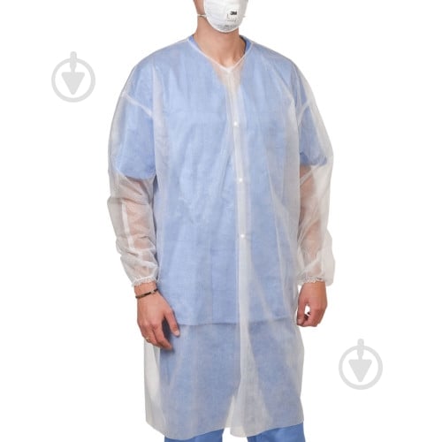 Халат полипропиленовый BeSafe р. XXL 01-01 - фото 1 Халат полипропиленовый BeSafe р. XXL 01-01 - фото 1