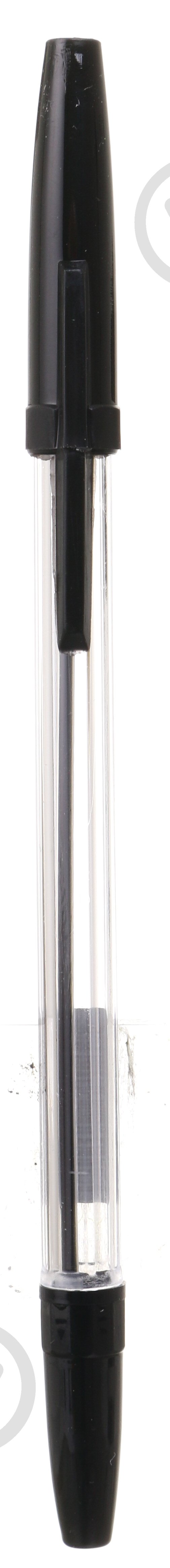 Ручка шариковая UP! (Underprice) 0,7 мм Crystal черная - фото 1