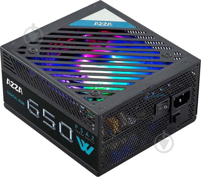 Блок питания AZZA PSAZ-650W(ARGB) 650 Вт - фото 1