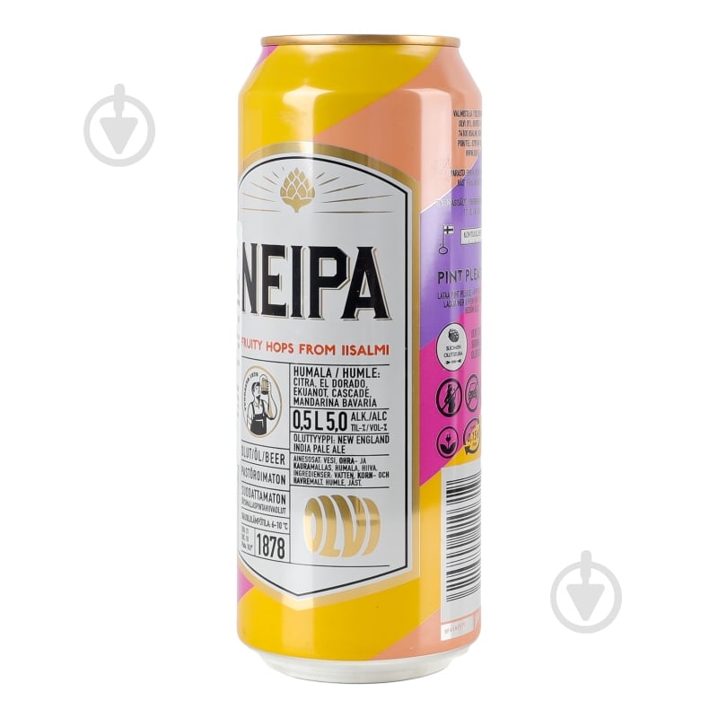 Пиво Olvi NEIPA светлое 0,5 л - фото 4 Пиво Olvi NEIPA светлое 0,5 л - фото 4