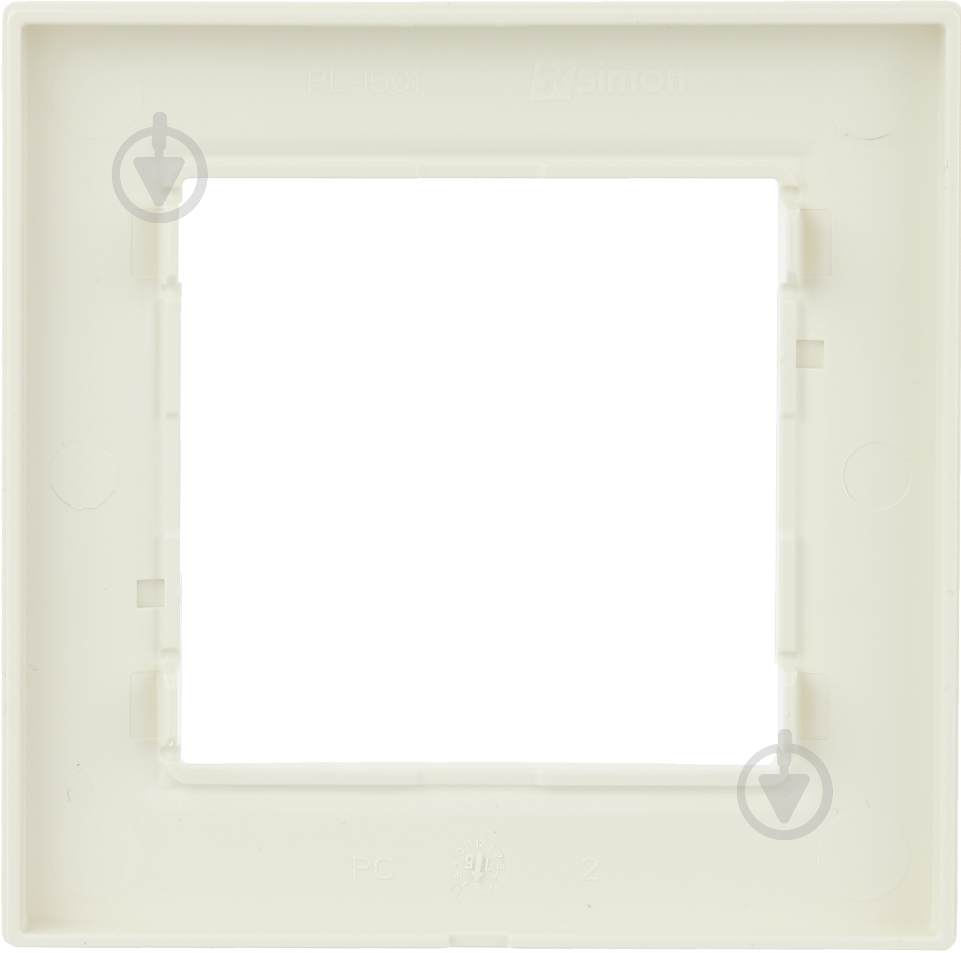 Рамка Simon SIMON10 універсальна кремовий CR1/41 - фото 2