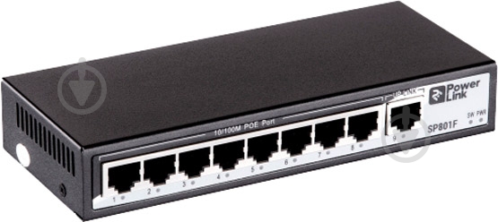 Коммутатор 2E PowerLink SP801F 8xFE PoE 1xFE Uplink 104W - фото 1 Коммутатор 2E PowerLink SP801F 8xFE PoE 1xFE Uplink 104W - фото 1