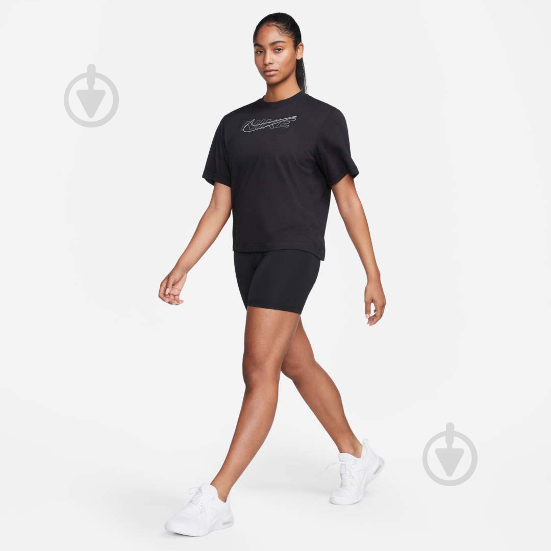 Шорти Nike W NK ONE DF HR 7IN SHORT DV9022-010 р. M чорний - фото 6