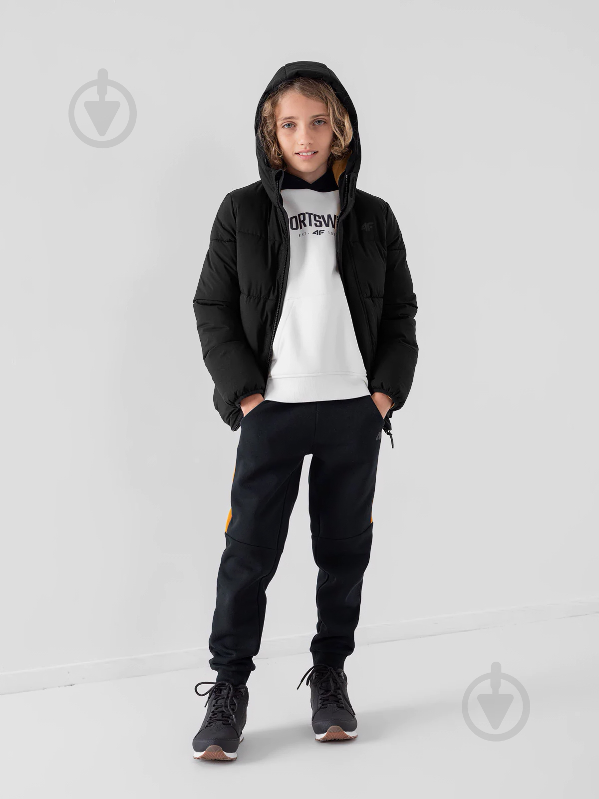 Куртка для мальчиков 4F J4Z21-JKUMP202-20S черная - фото 3 Куртка для мальчиков 4F J4Z21-JKUMP202-20S черная - фото 3