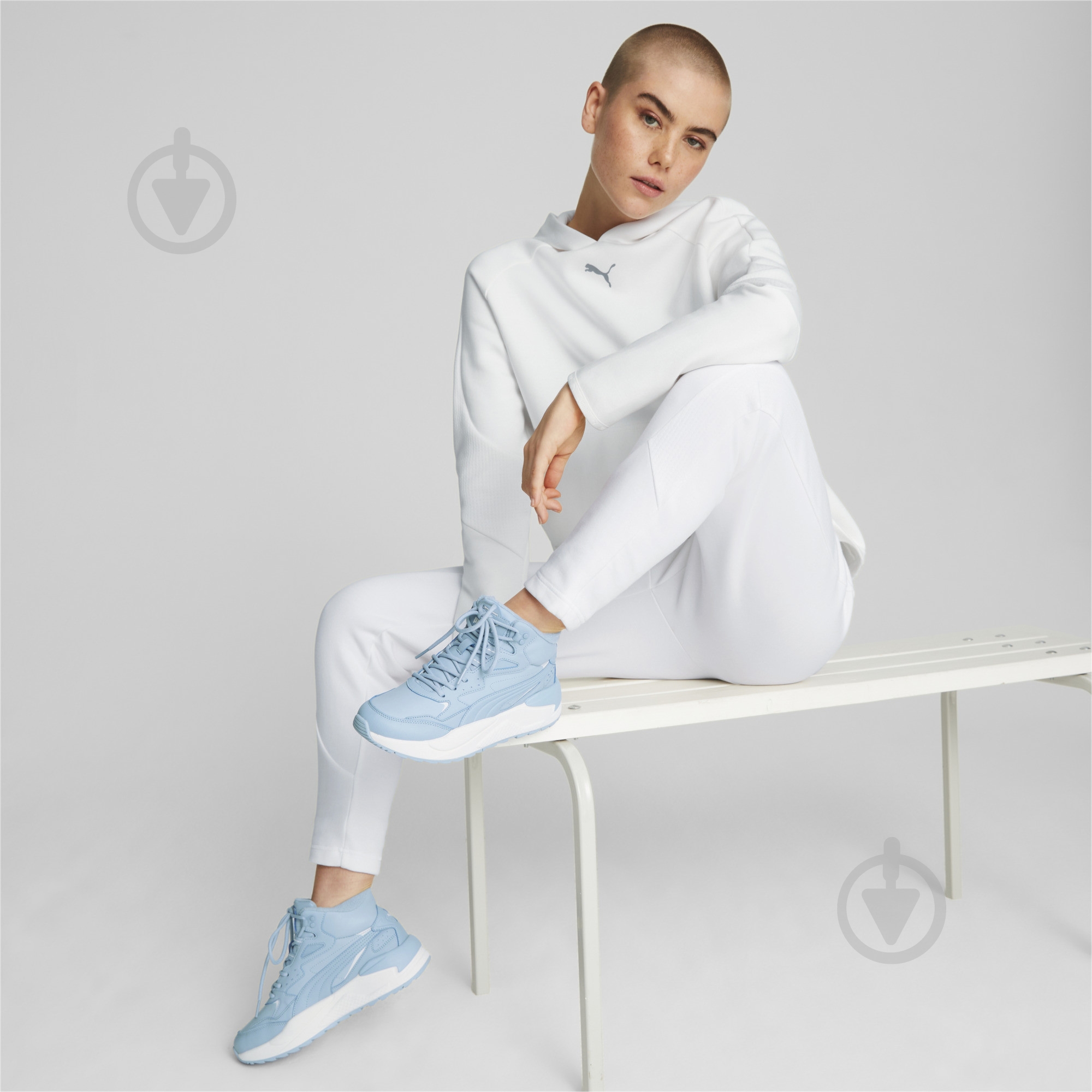 Ботинки Puma X-RAY SPEED MID WTR L 38857405 р.40,5 голубой - фото 8
