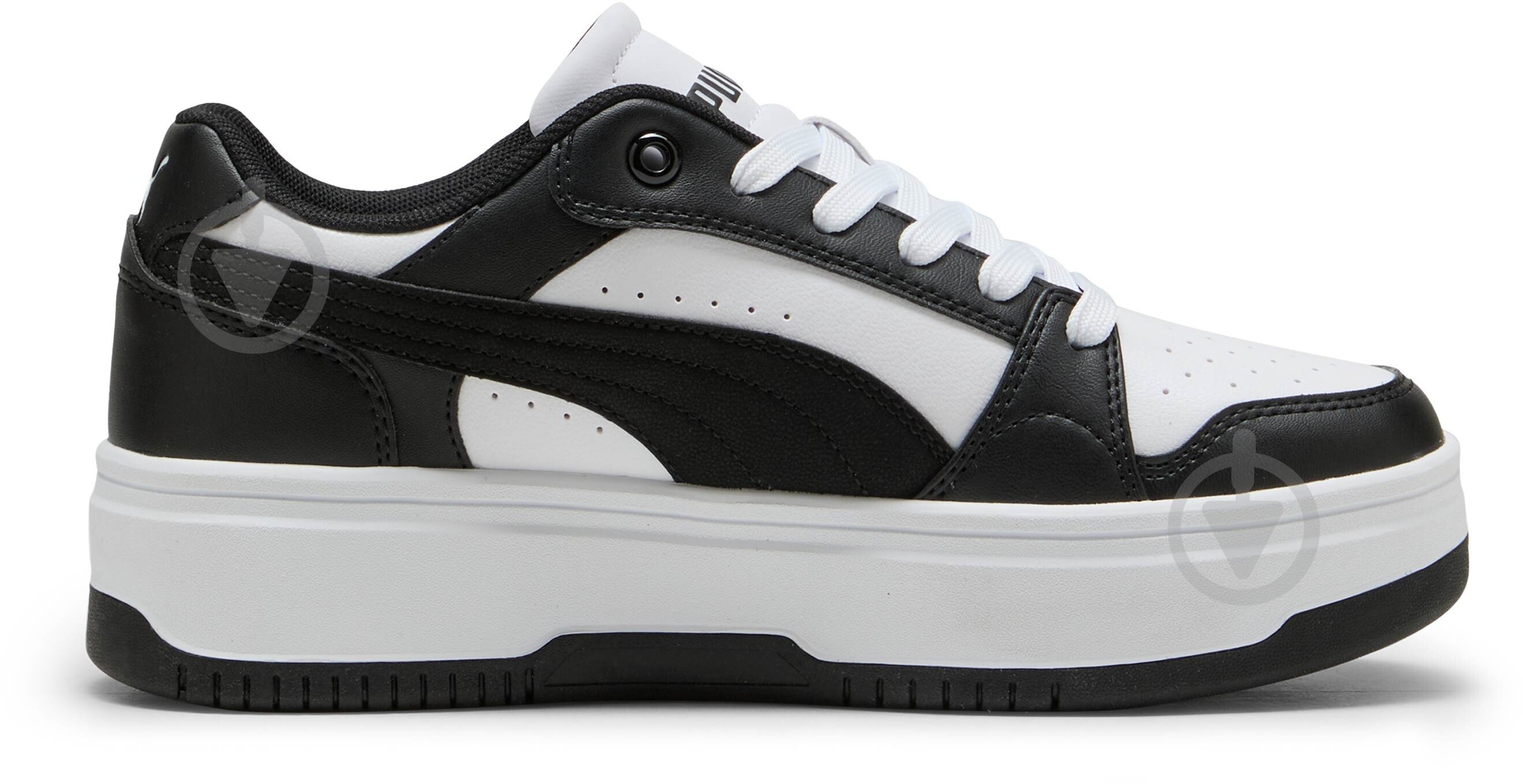 Кросівки жіночі Puma Rebound Femme Low 40259202 р.39 білі із чорним - фото 2