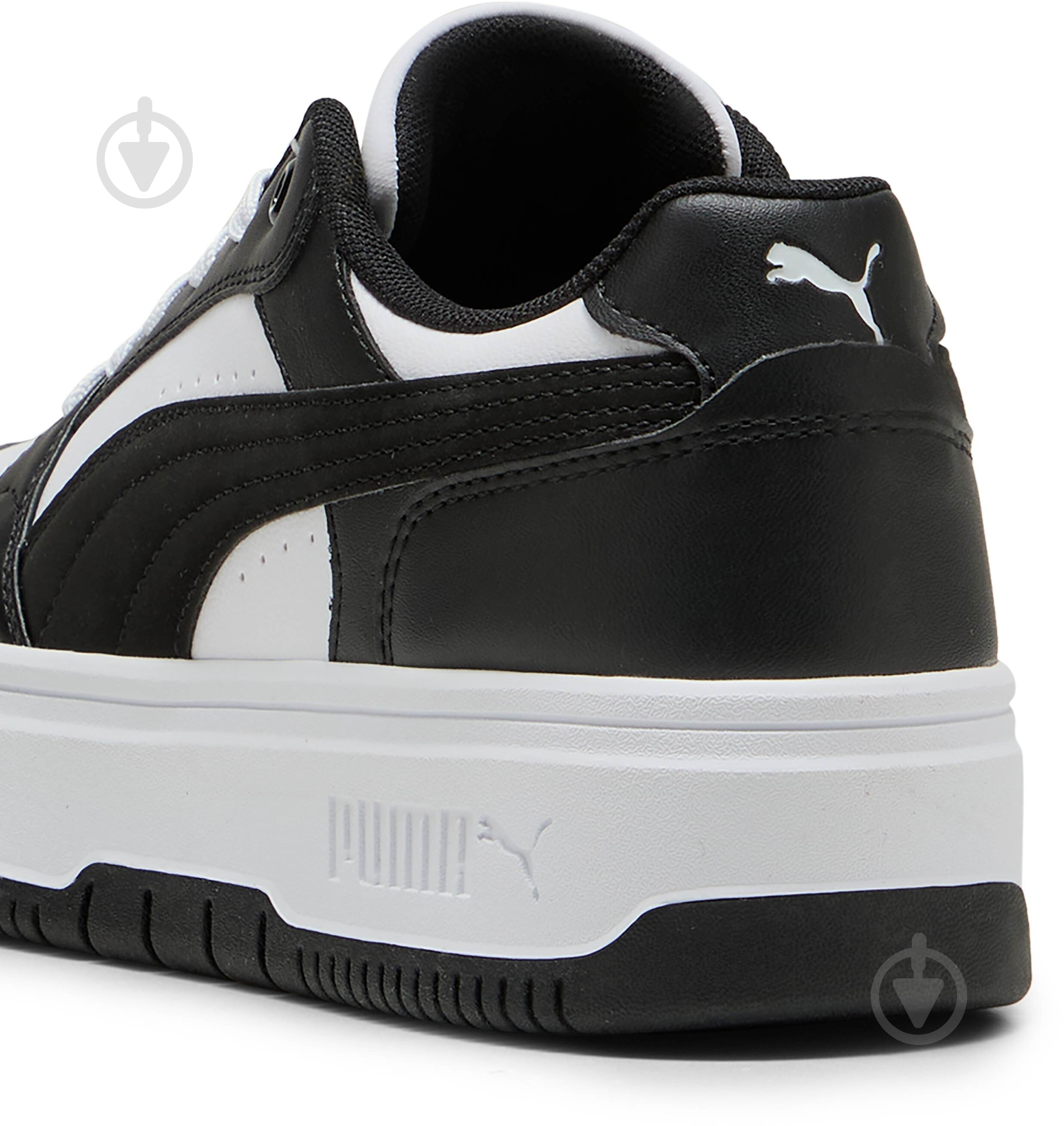 Кросівки жіночі Puma Rebound Femme Low 40259202 р.39 білі із чорним - фото 4