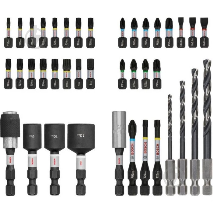 Набор бит и сверл Bosch 40 шт. 2608521U86 - фото 4 Набор бит и сверл Bosch 40 шт. 2608521U86 - фото 4