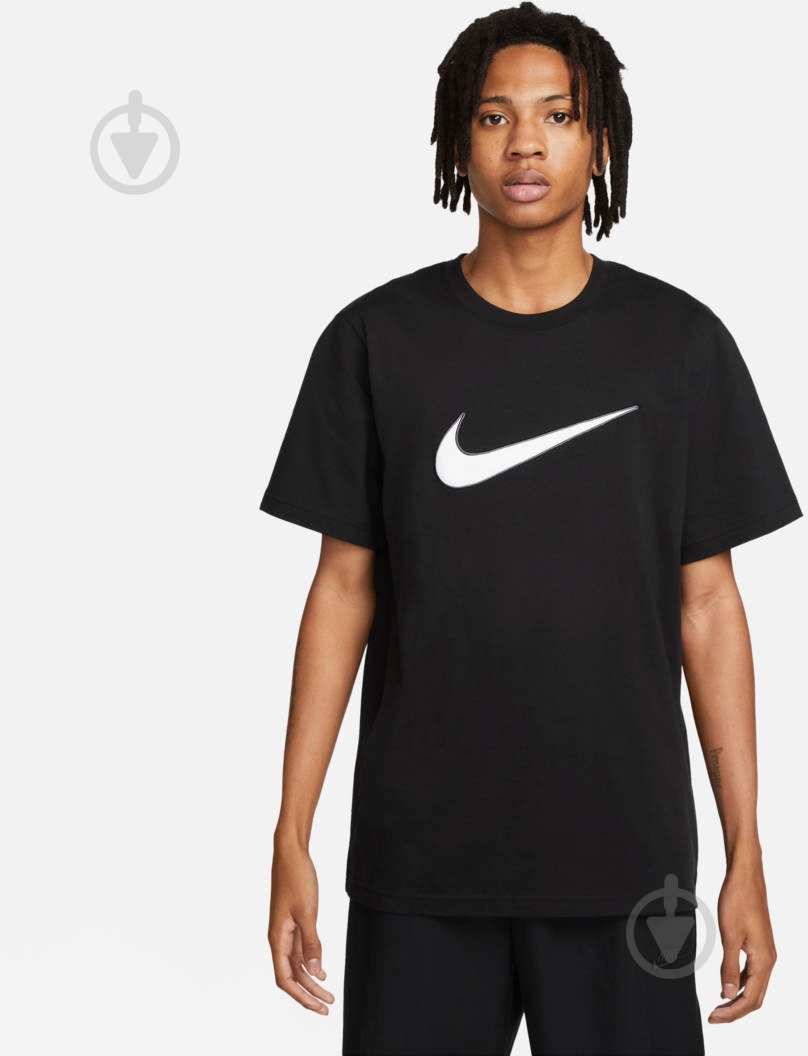 Футболка Nike M NSW SP SS TOP FN0248-010 р.M чорний - фото 1