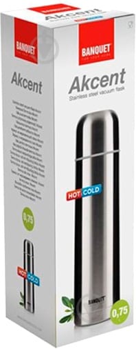 Термос Banquet 0,75 л Akcent - фото 2 Термос Banquet 0,75 л Akcent - фото 2
