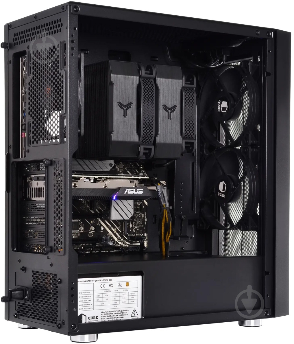 Компьютер Artline WorkStation W77 (W77v12) black - фото 4
