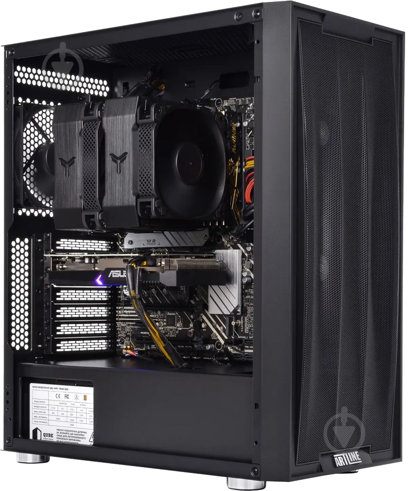 Компьютер Artline WorkStation W77 (W77v12) black - фото 3