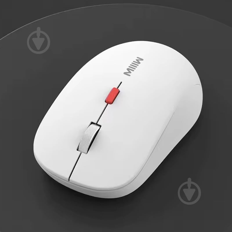 Мышка беспроводная Xiaomi MiiiW Wireless Bluetooth Mouse white (MW23M22 White) - фото 4 Мышка беспроводная Xiaomi MiiiW Wireless Bluetooth Mouse white (MW23M22 White) - фото 4