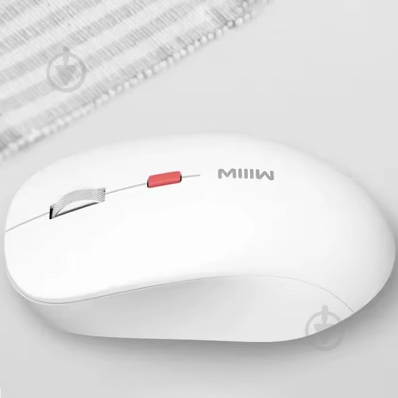 Мышка беспроводная Xiaomi MiiiW Wireless Bluetooth Mouse white (MW23M22 White) - фото 3 Мышка беспроводная Xiaomi MiiiW Wireless Bluetooth Mouse white (MW23M22 White) - фото 3
