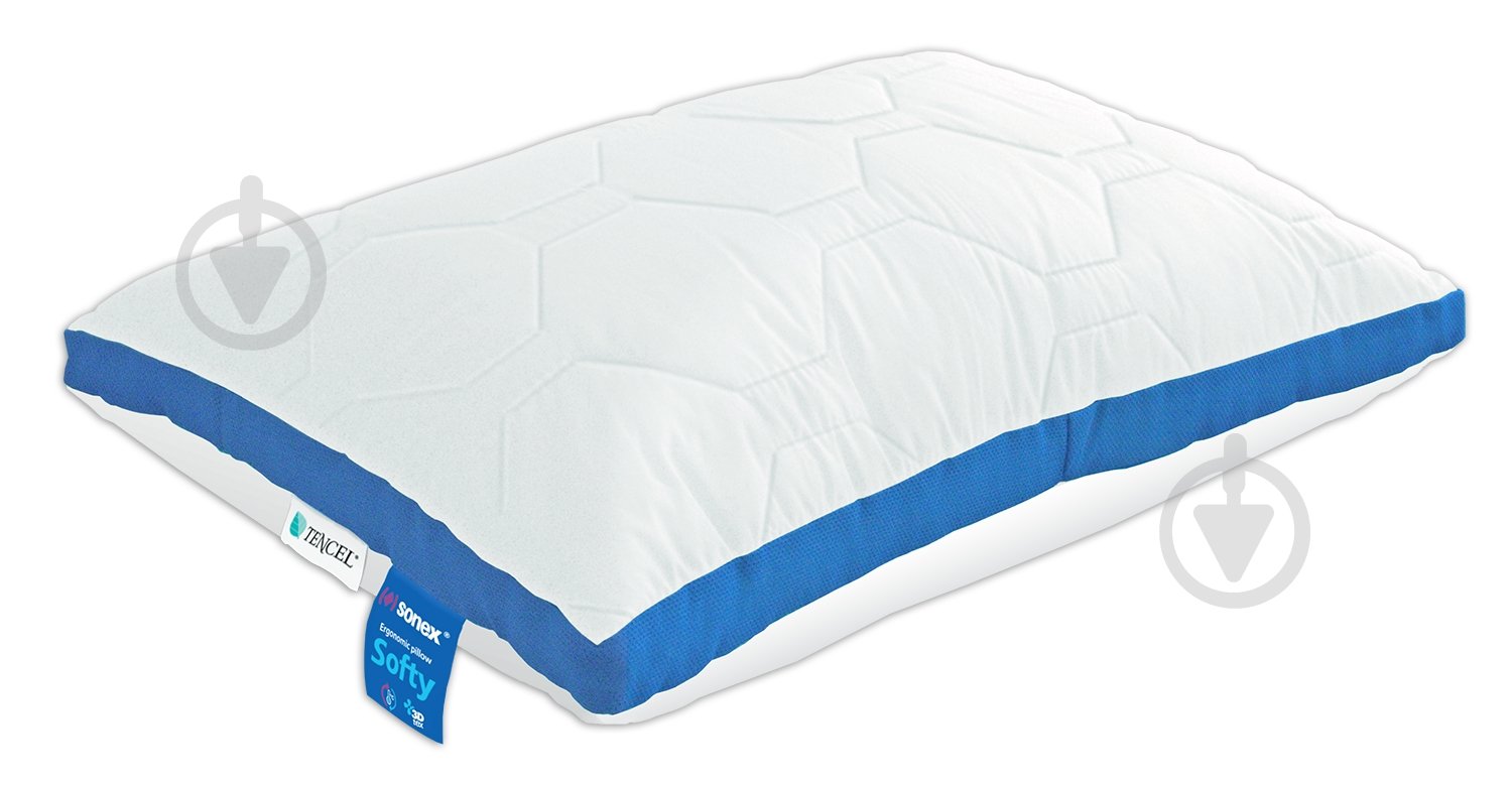 Подушка Extra-м'яка Softy Air 50x70 см Антибактеріальна Sonex - фото 1