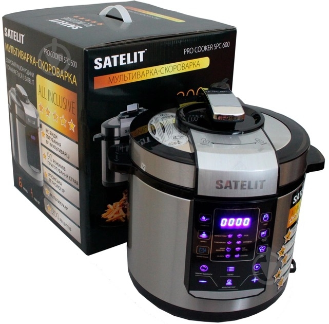 Мультиварка Satelit Pro Cooker SPC-600 - фото 8