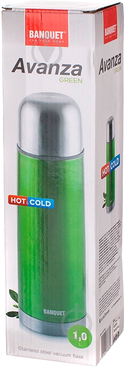 Термос Banquet Avanza Green 1 л - фото 2