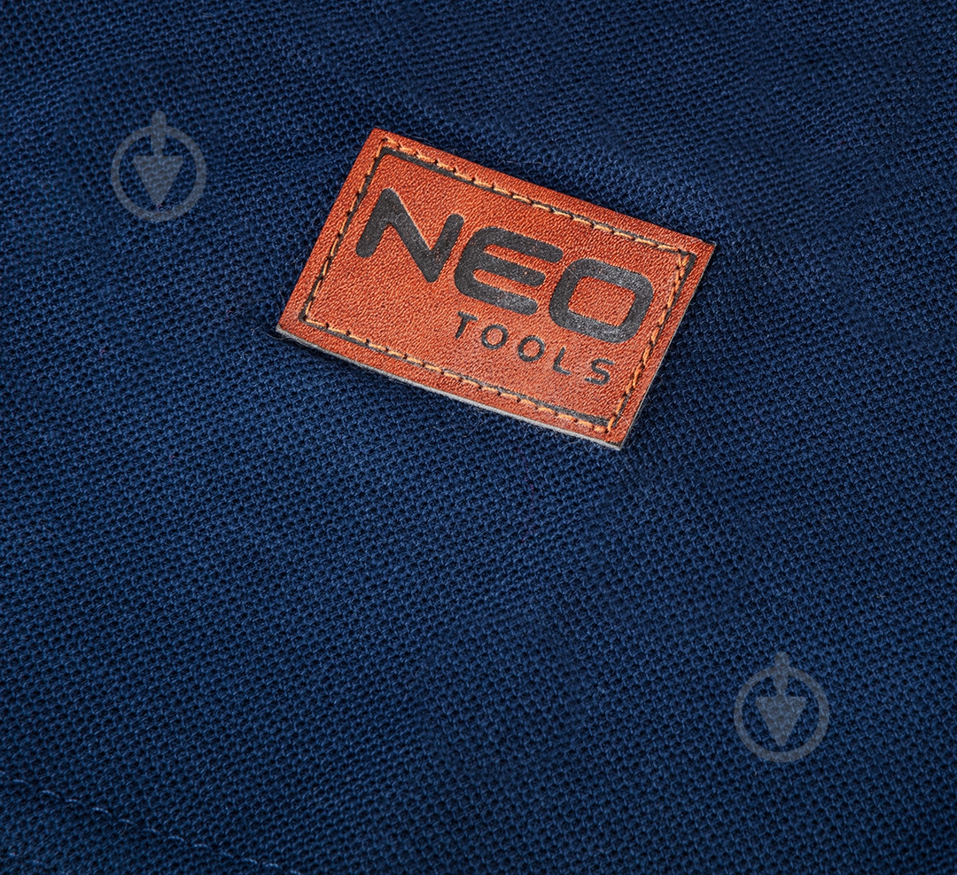 Футболка NEO tools Denim р. M 81-606 синий - фото 7