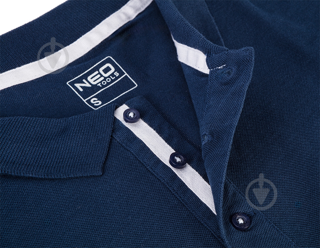 Футболка NEO tools Denim р. M 81-606 синий - фото 8
