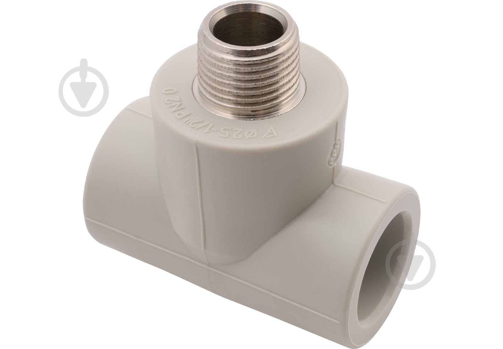 Тройник наружная AlcaPipe с наружной резьбой PPR grn 25x1/2" - фото 1 Тройник наружная AlcaPipe с наружной резьбой PPR grn 25x1/2" - фото 1