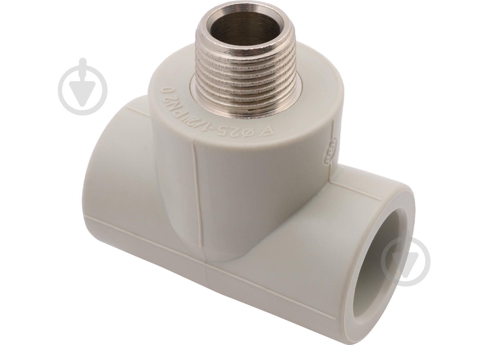 Тройник наружная AlcaPipe с наружной резьбой PPR grn 25x3/4" - фото 1 Тройник наружная AlcaPipe с наружной резьбой PPR grn 25x3/4" - фото 1