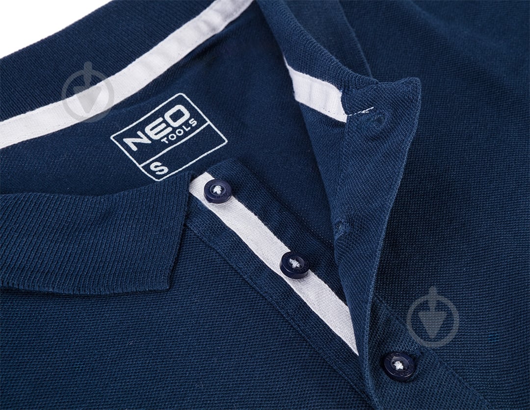 Футболка NEO tools Denim р. XXL 81-606 синий - фото 8
