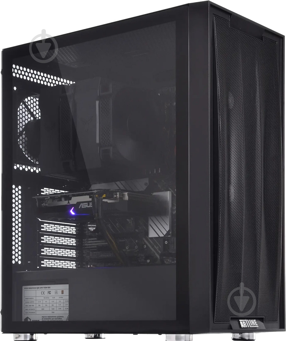 Рабочая станция Artline WorkStation W98 (W98v72Win) black - фото 2
