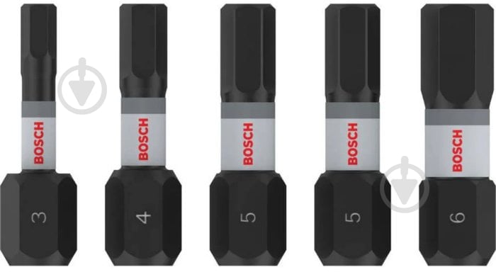 Набор бит Bosch PRO H 25 мм 5 шт. 2608521U59 - фото 1