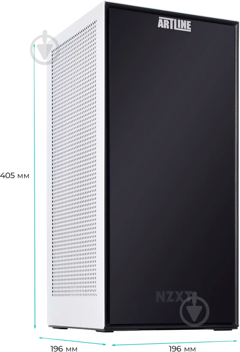 Компьютер Artline Overlord H1 (H1v88) white - фото 12