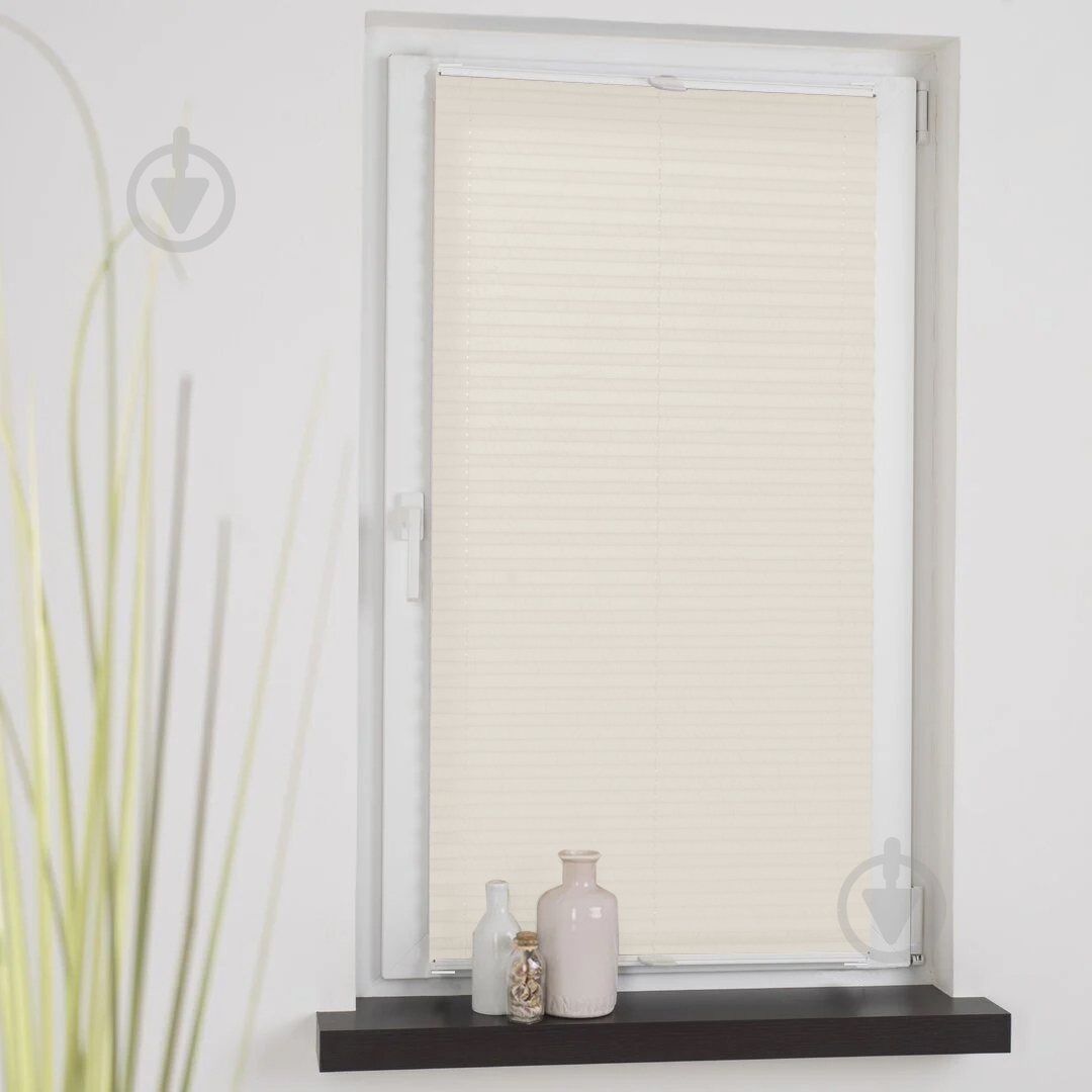 Штора-плісе Rollotex тканина DUO TERMO 129х120 см Ванільний - фото 3 Штора-плісе Rollotex тканина DUO TERMO 129х120 см Ванільний - фото 3