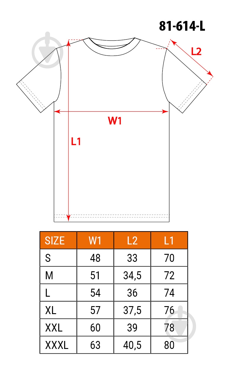 Футболка NEO tools р. M 81-614 синий - фото 10