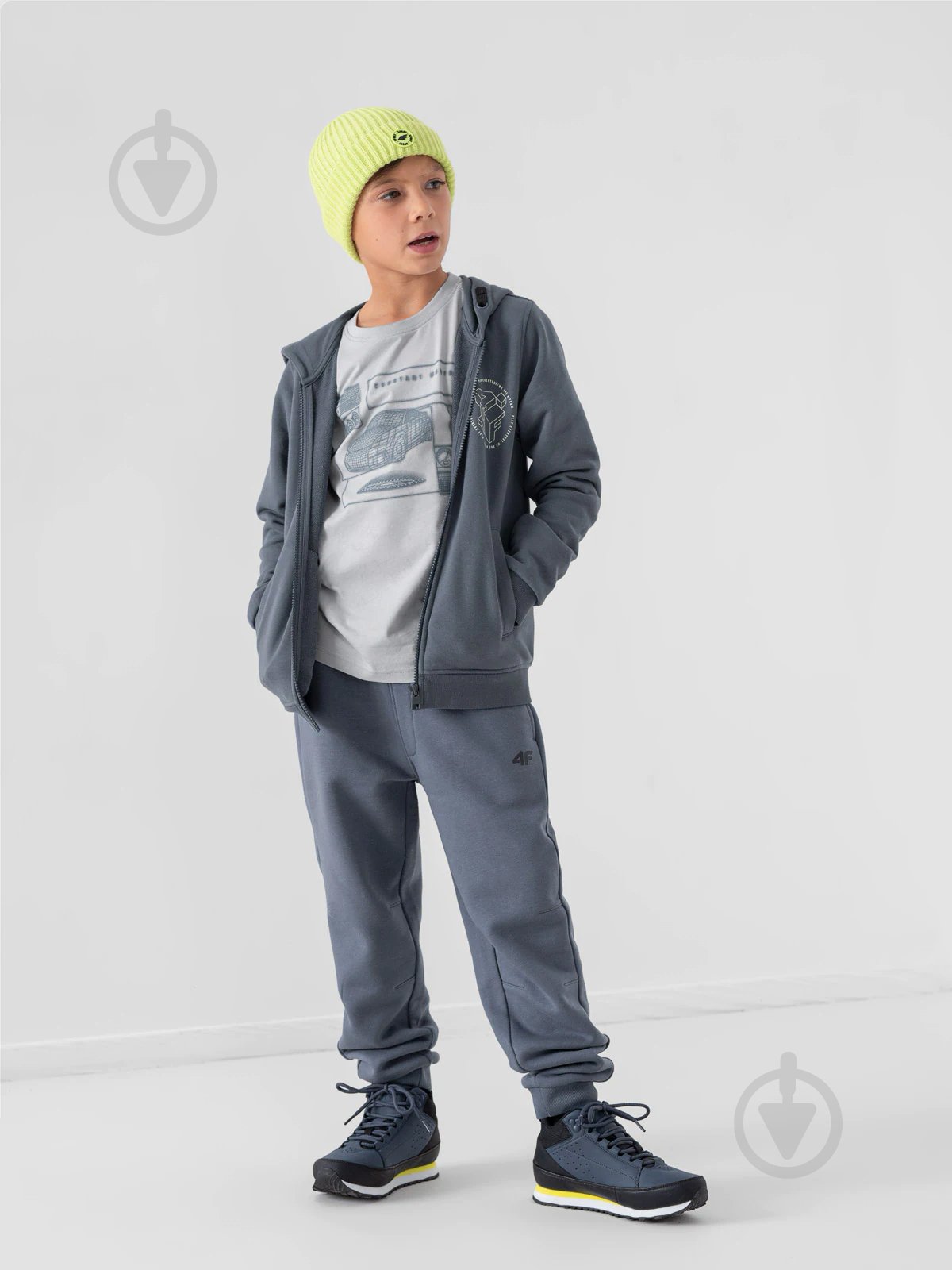 Штани 4F J4Z21-JSPMD201-32S р. 122 синій - фото 1 Штани 4F J4Z21-JSPMD201-32S р. 122 синій - фото 1