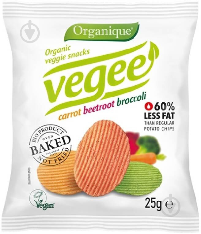 Чипсы Organique Vegee Mclloyd's 25 г - фото 1