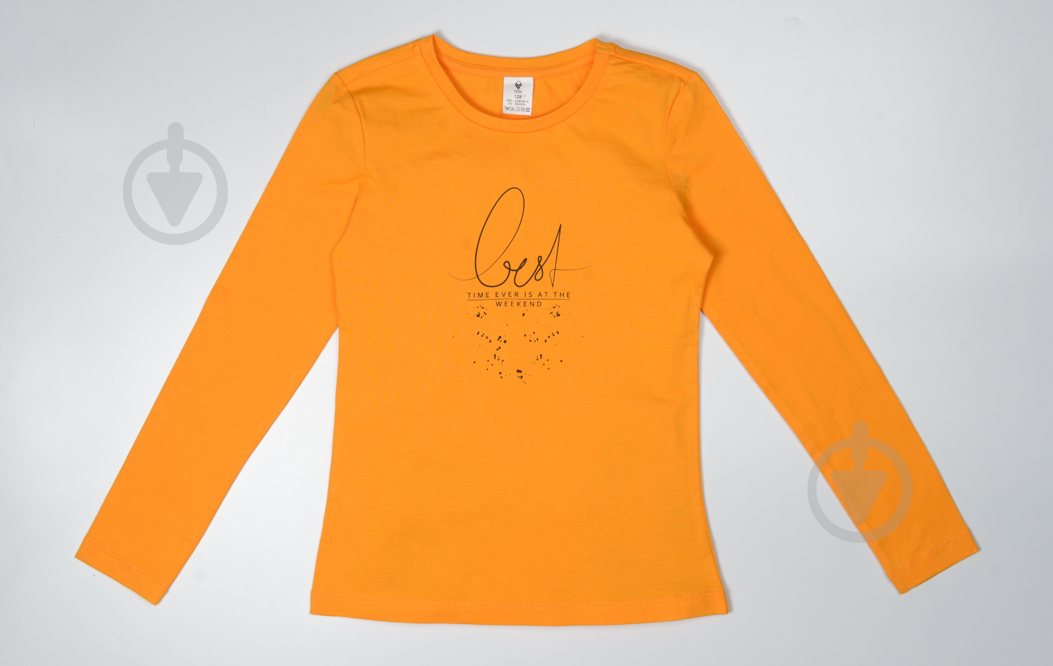 Джемпер для девочки Роза 210411 р.152 манго - фото 1