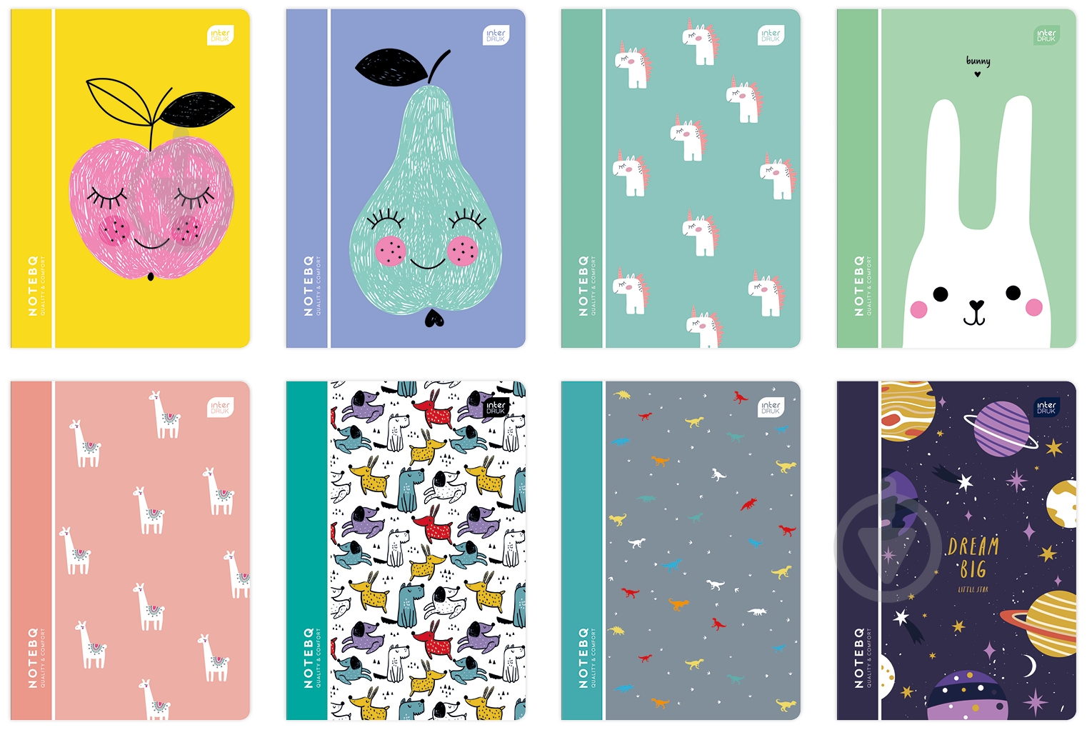 Блокнот InterDRUK А5 16 клетка - фото 1