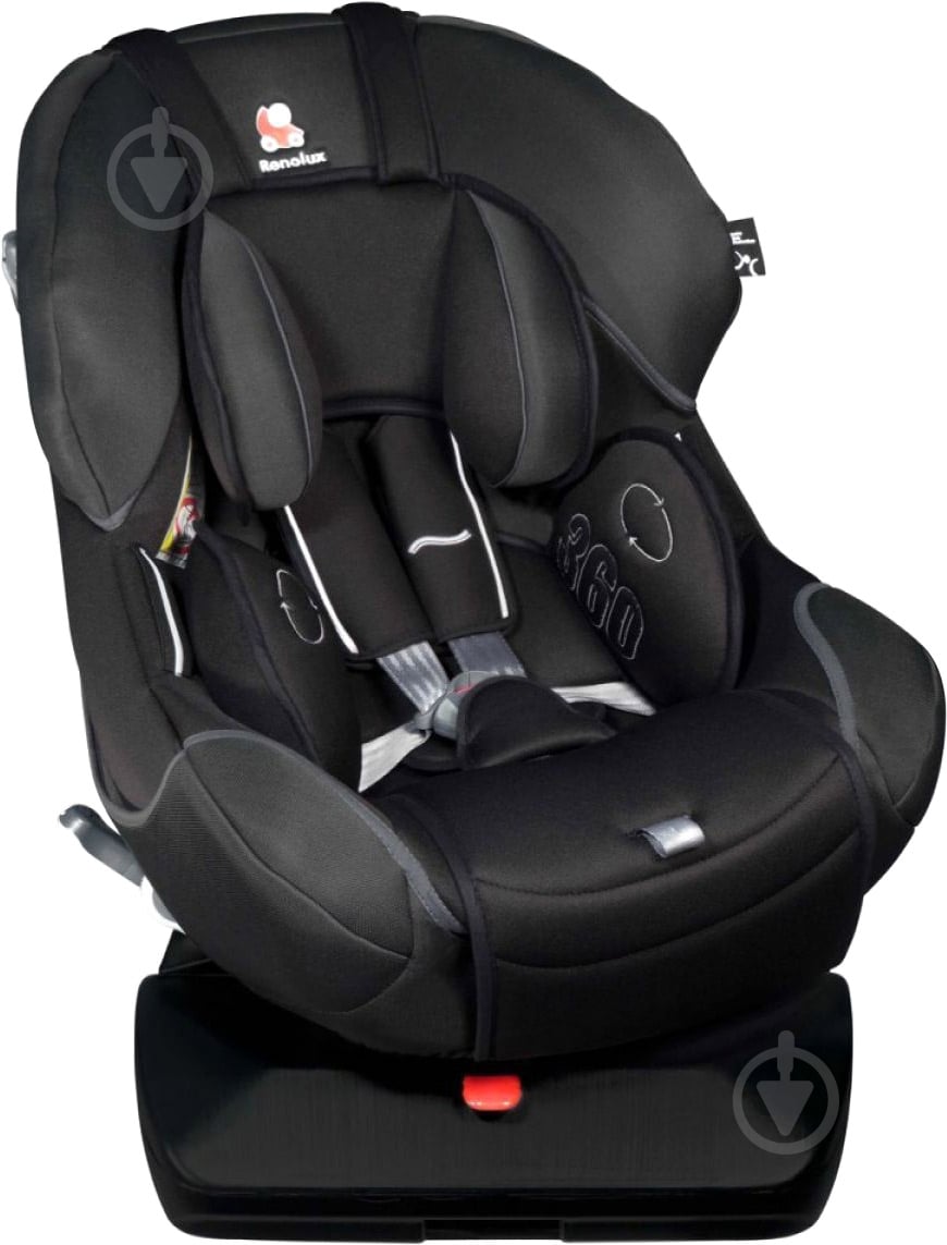 Автокрісло Renolux		 360 Total Black 690555.5 - фото 1
