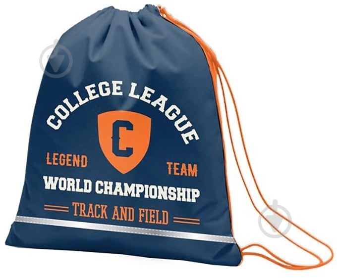 Сумка для обуви Smart SB-01 College league синий - фото 1