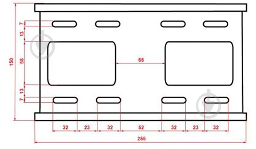 Кріплення для телевізора Eagle TV30 фіксовані 15"-42" чорний - фото 4
