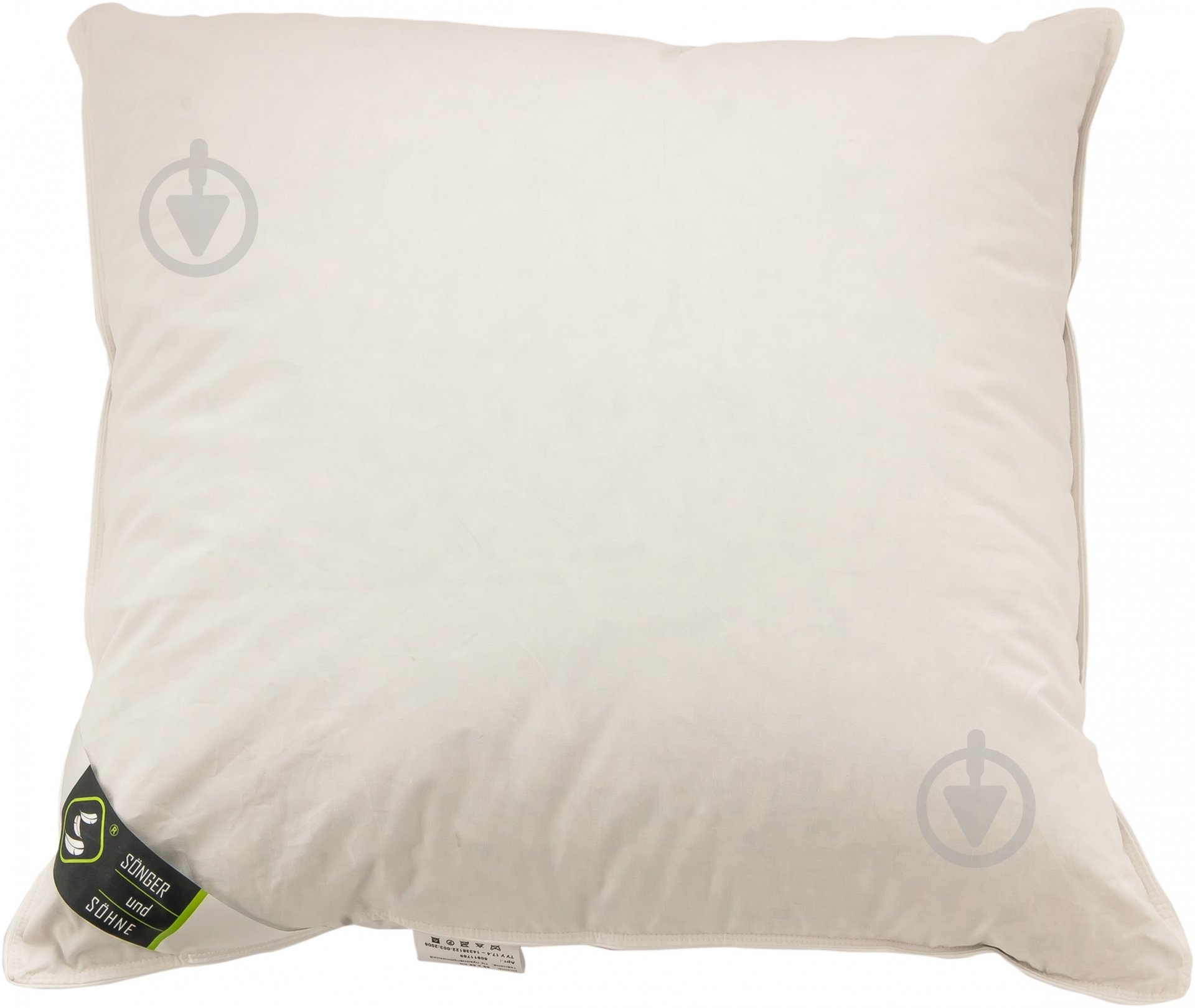 Подушка Martha 68x68 см 50% пух 50% перо 950 г Songer und Sohne - фото 1