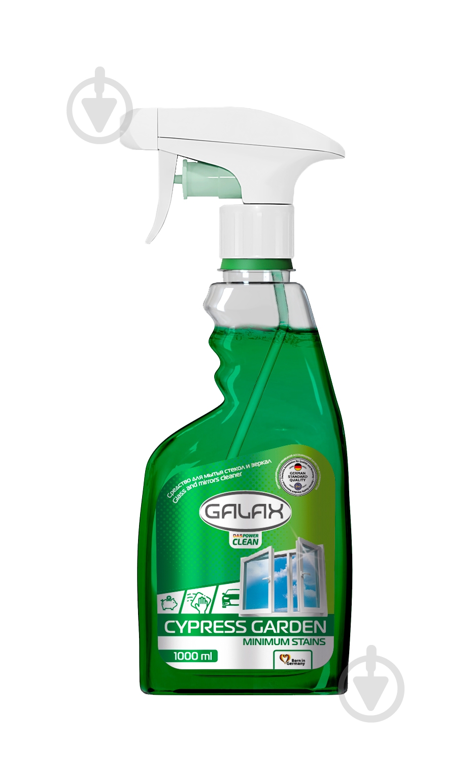 Средство моющее для стекла и зеркал Galax Кипарисовый сад 1000г - фото 2