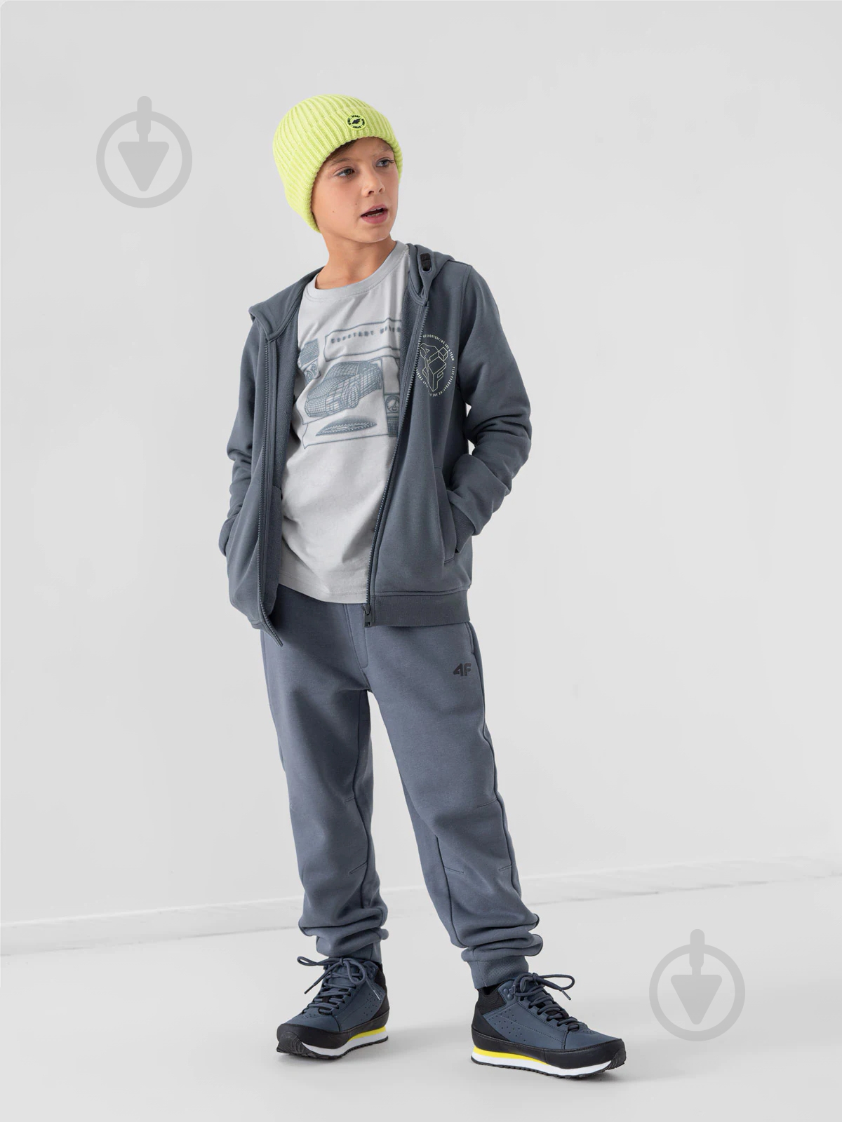 Штани 4F J4Z21-JSPMD201-32S р. 158 синій - фото 1