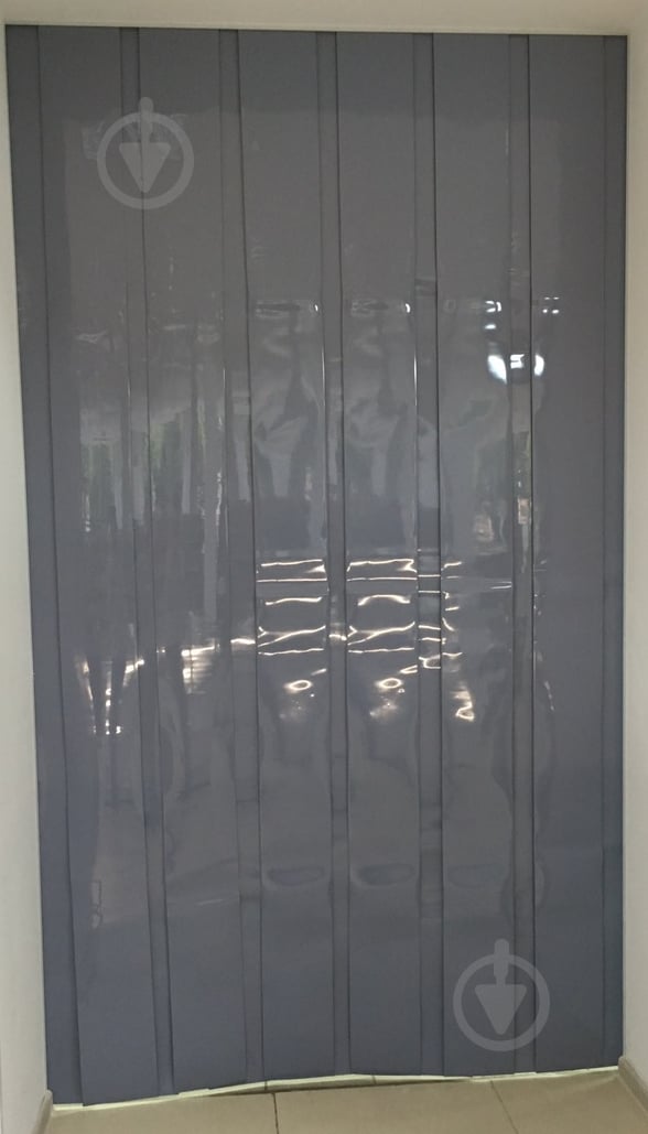 Стрічка ПВХ Extruflex 200х2 мм сірий - фото 1 Стрічка ПВХ Extruflex 200х2 мм сірий - фото 1