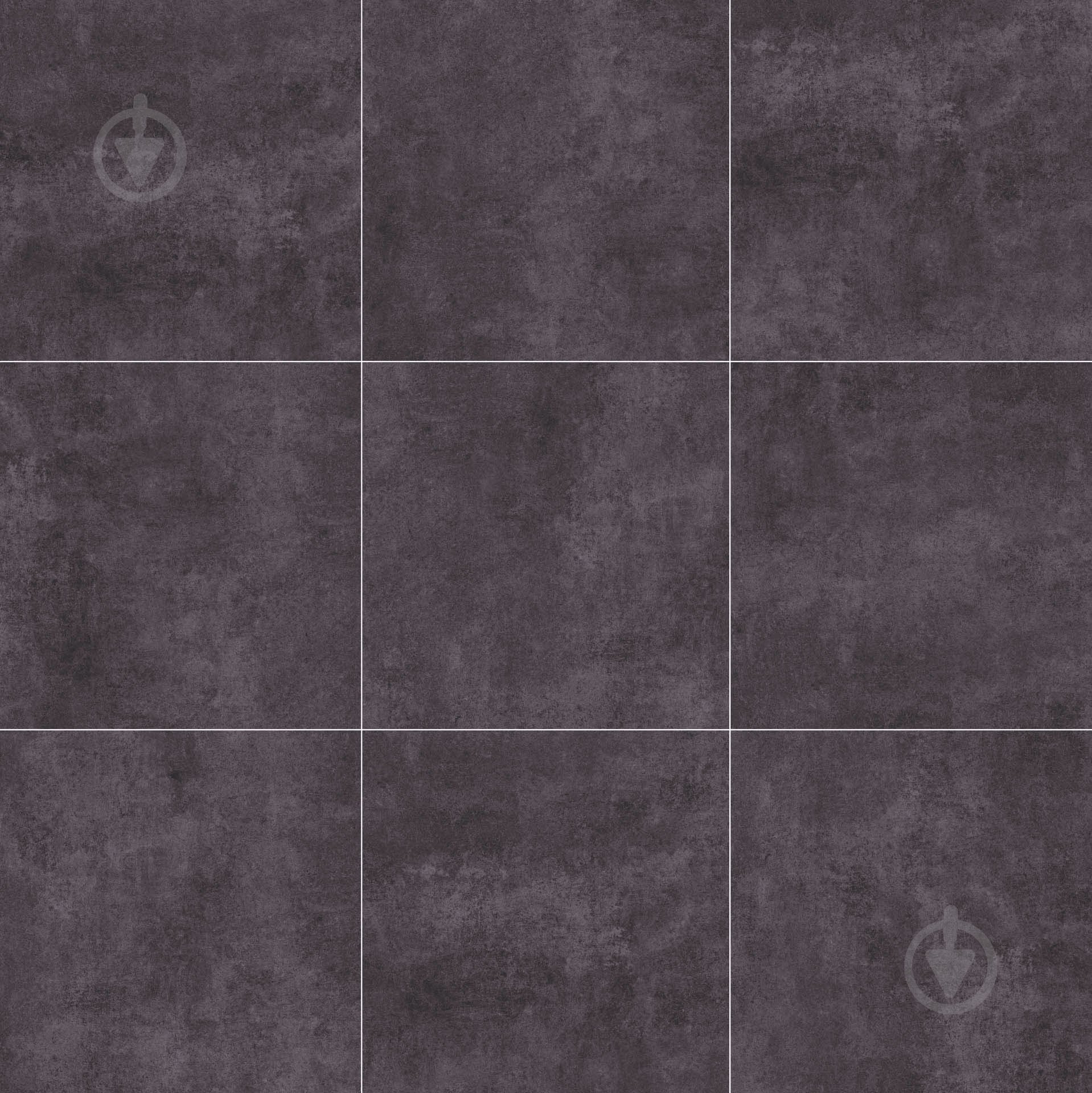 Плитка Allore Group Concrete Anthracite F PC R Semi Lappato 80x80 см - фото 6