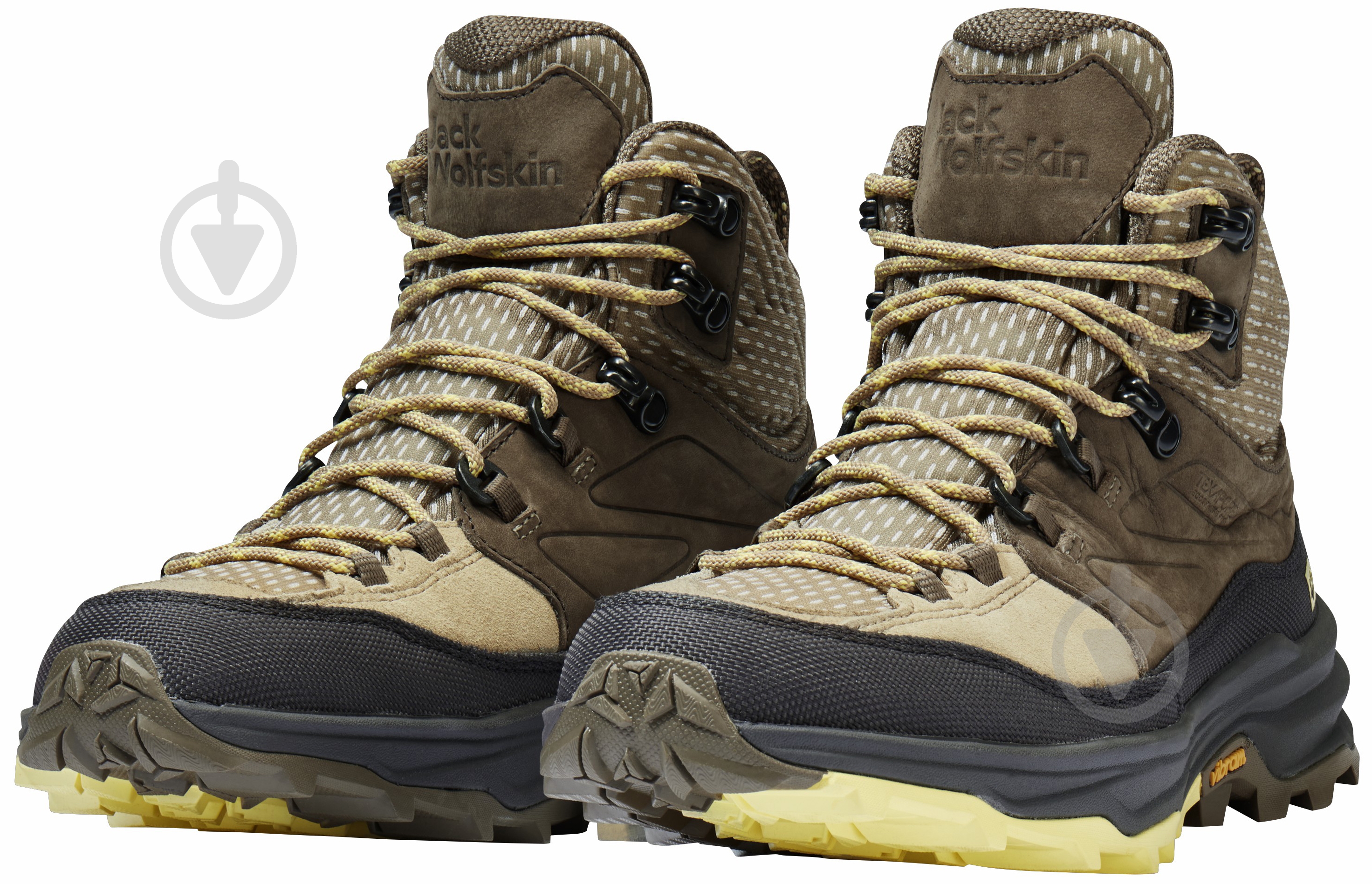 Ботинки Jack Wolfskin CYROX TEXAPORE MID W 4064311_5156 р.39,5 коричневый - фото 3