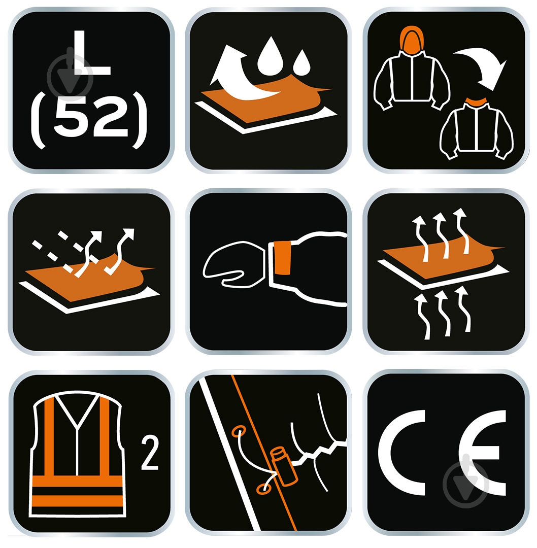 Куртка NEO tools Softshell р. S 81-701 оранжевый - фото 8