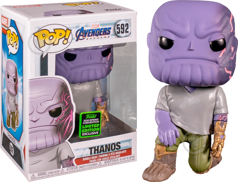 Фигурка Funko POP! Bobble Marvel - Thanos (FUN2549448) - фото 2