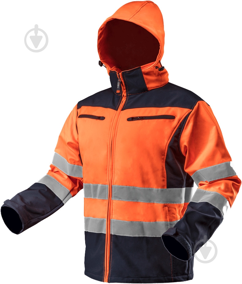 Куртка NEO tools Softshell р. XXXL 81-701 оранжевый - фото 1 Куртка NEO tools Softshell р. XXXL 81-701 оранжевый - фото 1